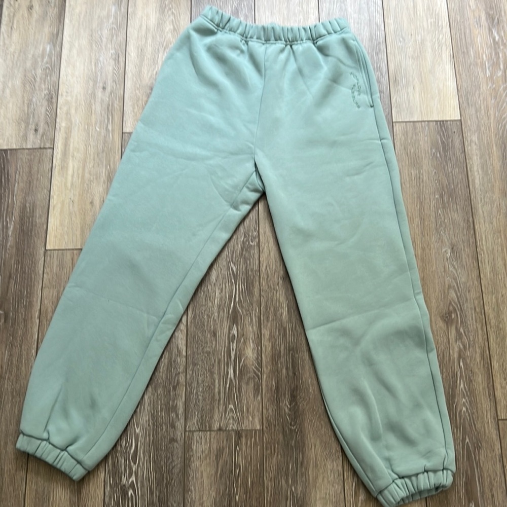 For Love & Lemons Josie Foldover Waistband Sweatpants